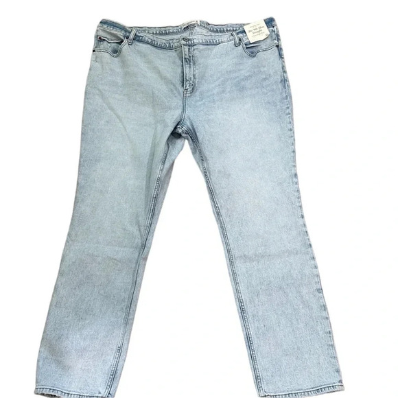 Abercrombie & Fitch The 90s Slim Straight Ultra High Rise Size 24R x 37 NWT - Picture 1 of 10